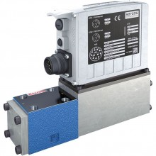 High-response directional valve, direct operated, with integrated digital axis controller (IAC Multi Ethernet) 4WRPDH