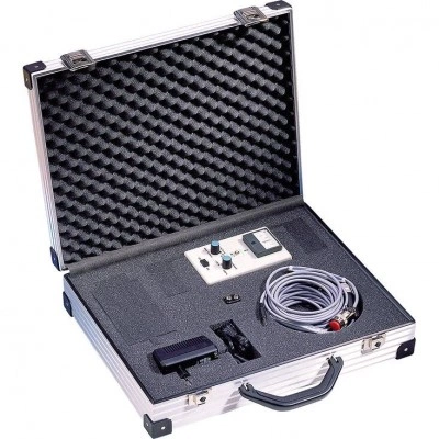 Service case with test unit for servo valves without integrated electronics VT-SVTSY-1-1X