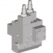 Four-way valve including counter balance on load line Hägglunds V4WCA 1000