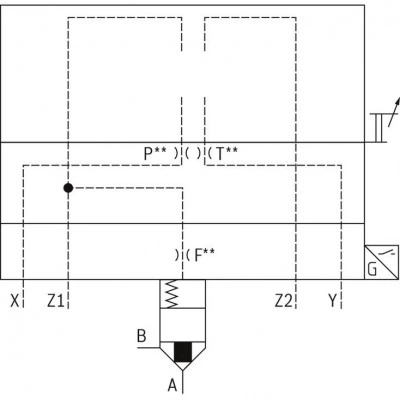 2-way cartridge valves with spool position monitoring LFA..EHWMA2 (control cover)