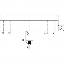2-way cartridge valves with spool position monitoring LFA..EM (control cover)
