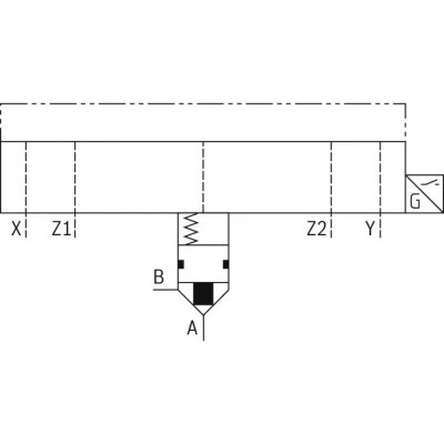 2-way cartridge valves with spool position monitoring LFA..EM19 (control cover)