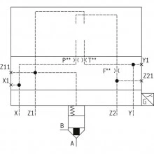 2-way cartridge valves with spool position monitoring LFA..EWMB (control cover)