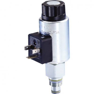 2/2 directional seat valve, direct operated with solenoid actuation KSDE.8 N/P (High Performance)