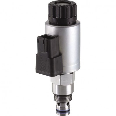 2/2 directional seat valve, direct operated with solenoid actuation KSDER0 N/P (High Performance)