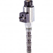 4/2 directional spool valve, direct operated with solenoid actuation KKDER1 D/E/F (High Performance)
