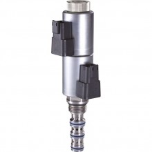 4/3 directional spool valve, direct operated, with solenoid actuation VEDS-10A-43