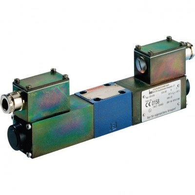 Directional spool valves, direct operated, with solenoid actuation WE 6 …XM