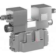 Directional spool valves, pilot operated, with electro-hydraulic actuation H-4WEH…XD