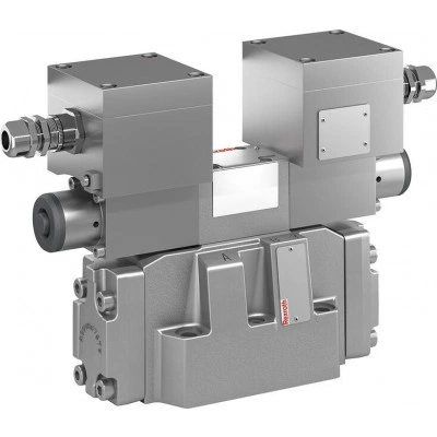 Directional spool valves, pilot operated, with electro-hydraulic actuation H-4WEH…XD
