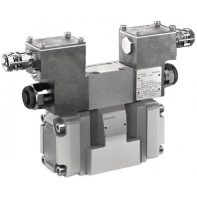Directional spool valves, pilot operated, with electro-hydraulic actuation H-4WEH…XE