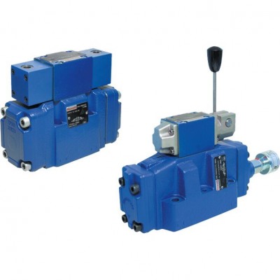 Directional spool valves, pilot operated, with mechanical-hydraulic actuation (rotary knob, lockable) H-.WMDAH