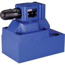 Pressure cut-off valve, pilot-operated DAW