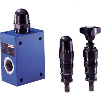 Pressure relief valve, direct controlled DBD