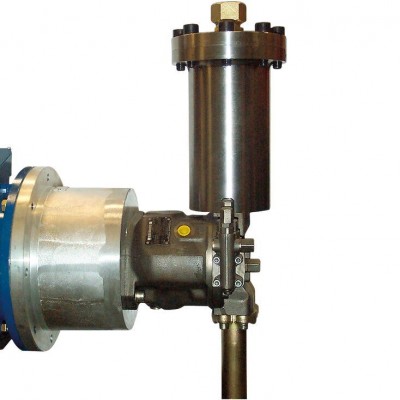 Shock and vibration absorber for the pump types A10VSO size 18 to 140 and A4VSO size 40 to 250 PULSATION DAMPER