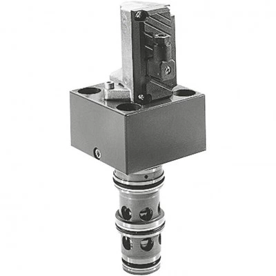 Directional high-response cartridge valve, pilot-operated, with hydraulic actuation and inductive position transducer 3WRCBH Directional high-response cartridge valve, pilot-operated, with hydraulic actuation and inductive position transducer 3WRCBH