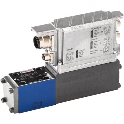 High-response valve with integrated digital axis controller (IAC-R) and field bus interface 4WRPNH../24C/P High-response valve with integrated digital axis controller (IAC-R) and field bus interface 4WRPNH../24C/P