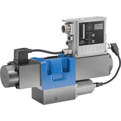 Directional control valves, direct operated, with electrical position feedback and integrated flow control (IFB Multi-Ethernet) 4WRPQ