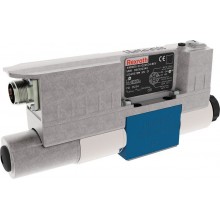 Proportional directional valve, direct operated, with electrical position feedback and integrated electronics (OBE) 4WREE-3X