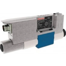 Proportional directional valve, direct operated, with electrical position feedback and integrated electronics (OBE) 4WREE-3X