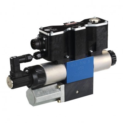 4/3 proportional directional valves, direct operated, with pQ functionality 4WREQ