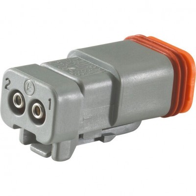 Mating connectors for directional valves with connector "K40" (Deutsch plug) 2P DT06 K40
