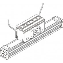 Carriage with clamping unit for Omega Modules