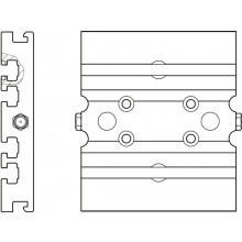 Connection plate for CKR-070