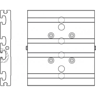 Connection plates for CKR 090 … 200, R0375...16