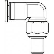 Elbow plug-in connections, rotatable for Roller Rail Systems R3417 07. 09