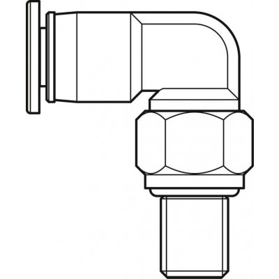 Elbow plug-in connections, rotatable for Roller Rail Systems R3417 07. 09