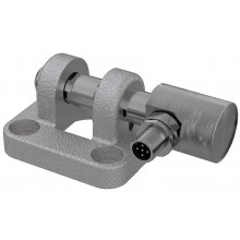 Clevis mount with force measuring bolts