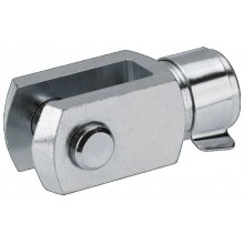 Fork clevis with internal thread