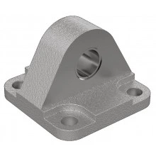 Swivel mount for force measuring bolt