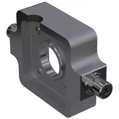 Trunnion for base