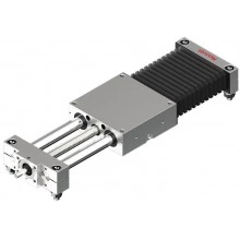 Closed-type linear motion slides with ball screw drive SGK