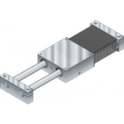Closed-type linear motion slides without drives SGO