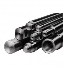 Heat-treated tubular steel shafts
