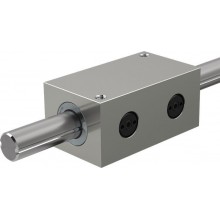 Linear Sets with Torque-Resistant Linear Bushings R1097 5.., tandem, type 2, shaft length to specification LSSDR2T-..-WV-K
