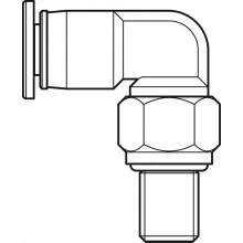 Elbow plug-in connections rotatable for Ball Rail Systems R3417 07. 09