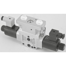 4/3 and 4/2 on-off directional valve elements with flow sharing control (LUDV) L8511… (EDC-DZ)