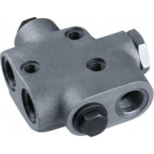 Flushing valve with pressure holding valve SV